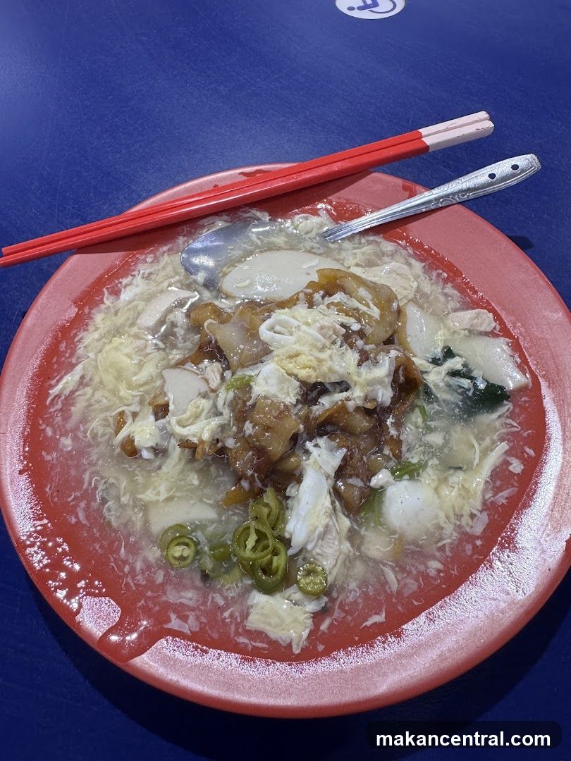 Noodle Dish with Sliced Chilies