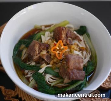 Pork Rib Noodle Soup