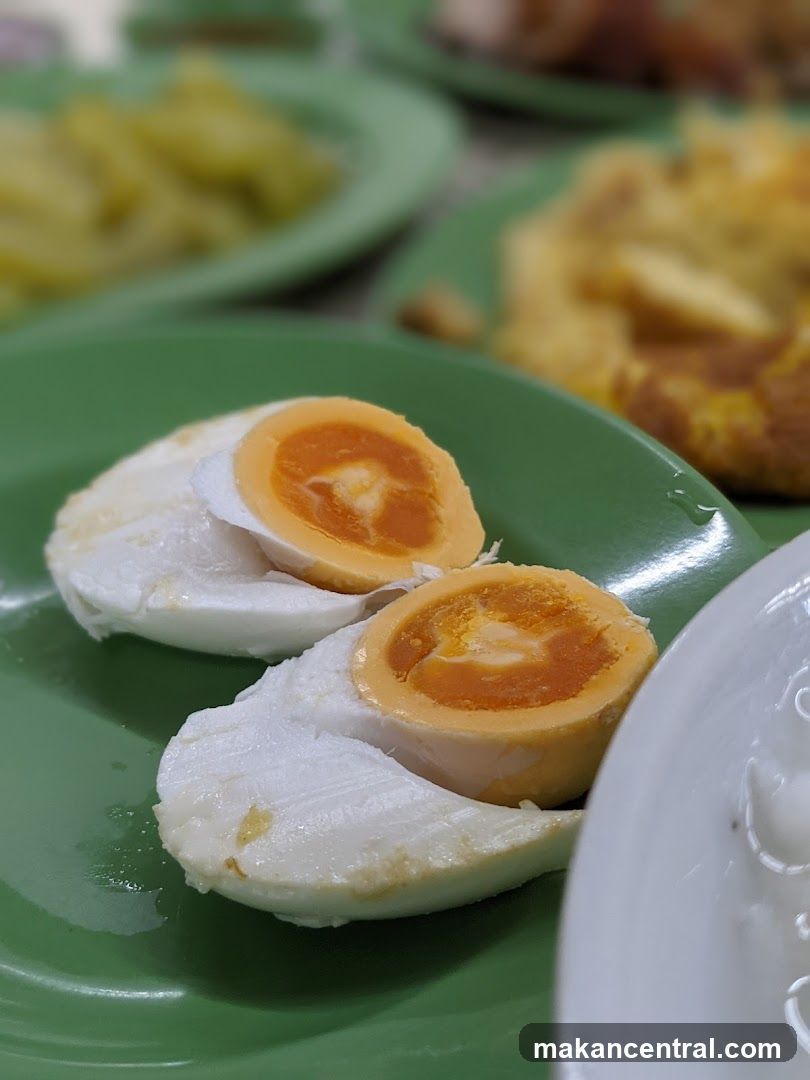 Salted Egg Halves