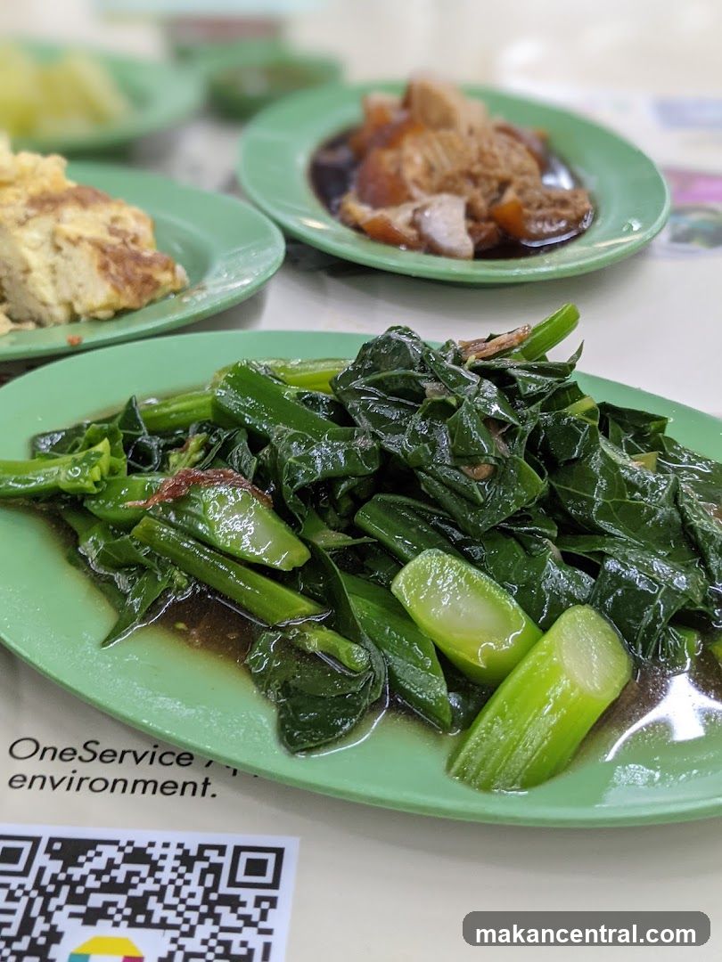 Stir-fried Greens and Other Dishes