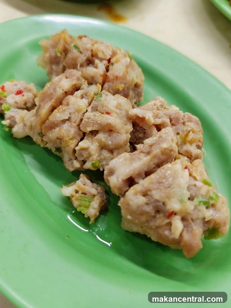 Meatballs on a Plate