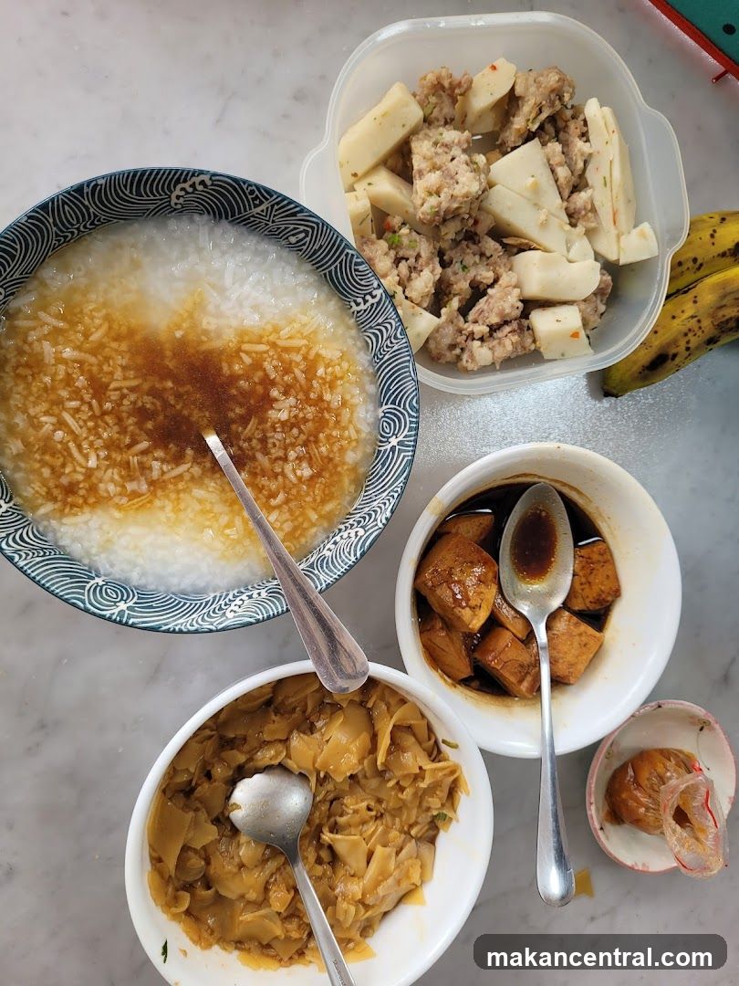 Congee and Side Dishes