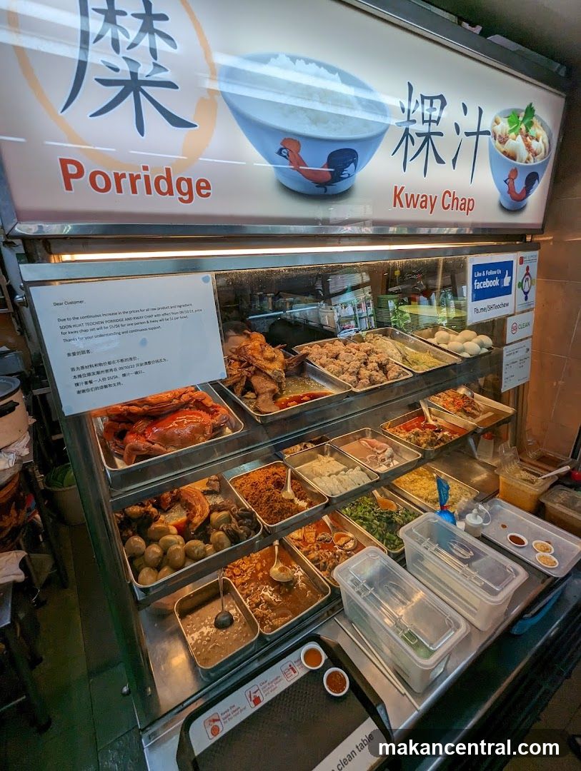 Porridge and Kway Chap Stall