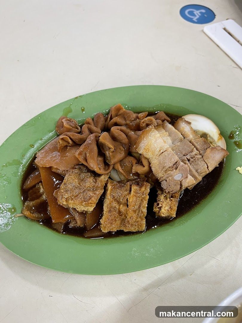 Braised Pork and Intestines