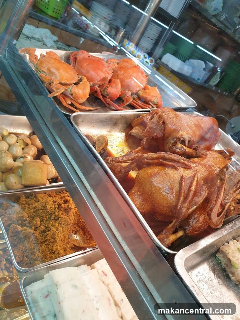 Cooked Food Display