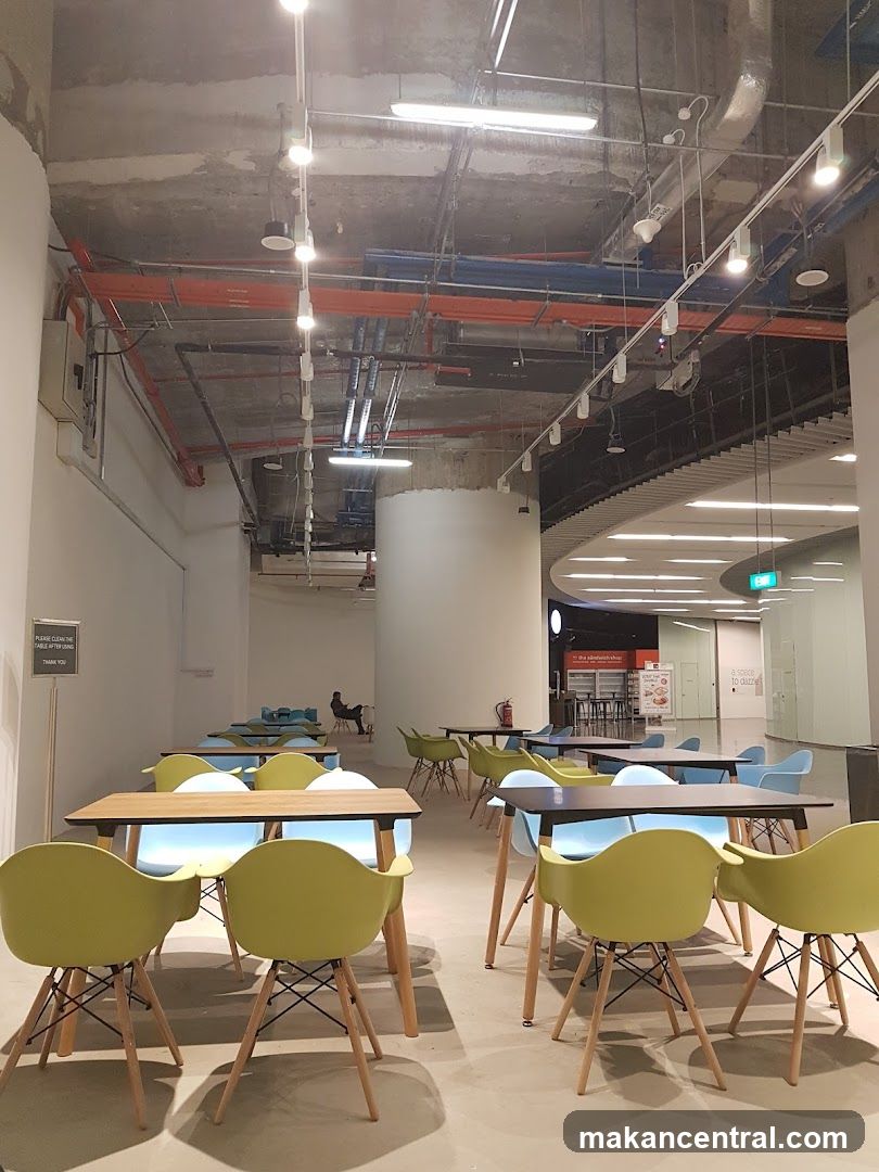 Modern Cafe Seating Area