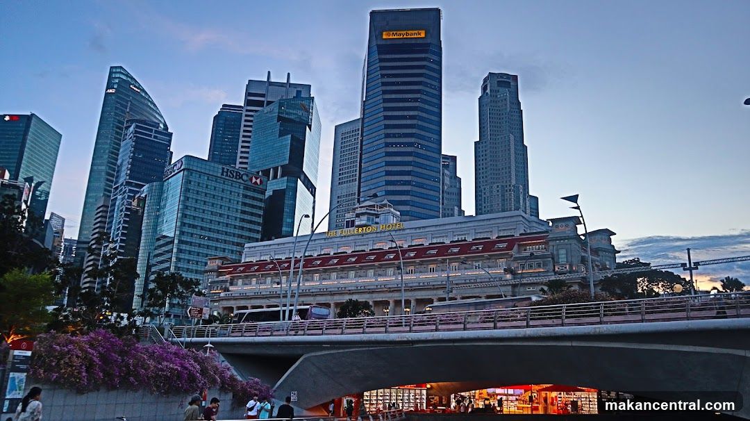Singapore Skyline at Dusk