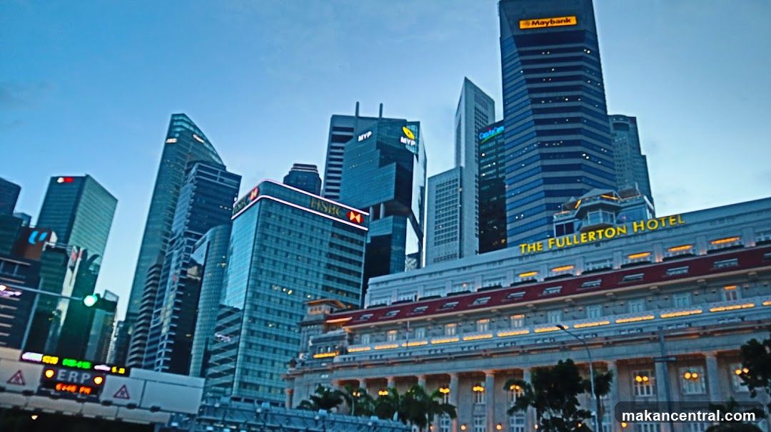 Singapore Skyline at Dusk