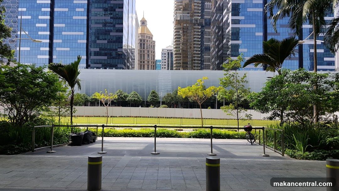 Modern Cityscape with Greenery