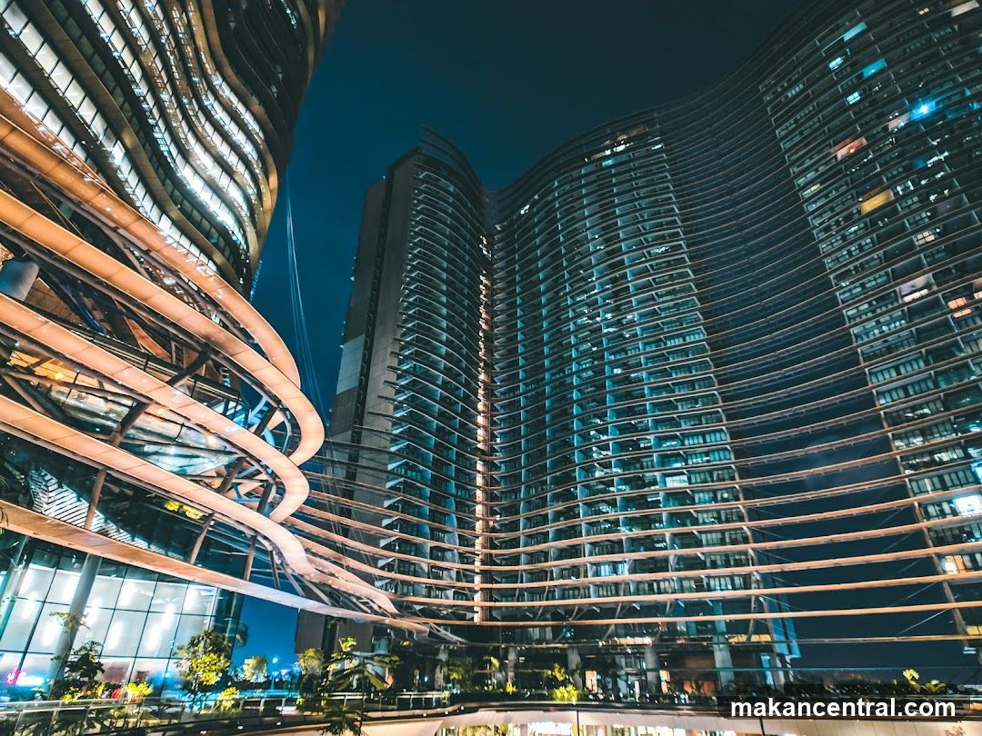 Modern Architecture at Night