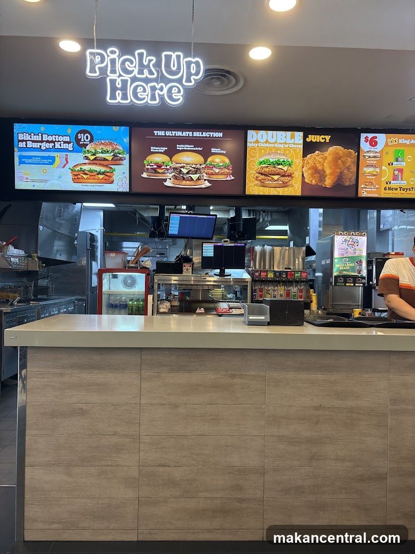 Burger King Counter