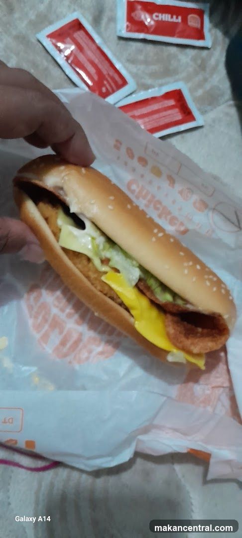 Chicken Sandwich with Condiments