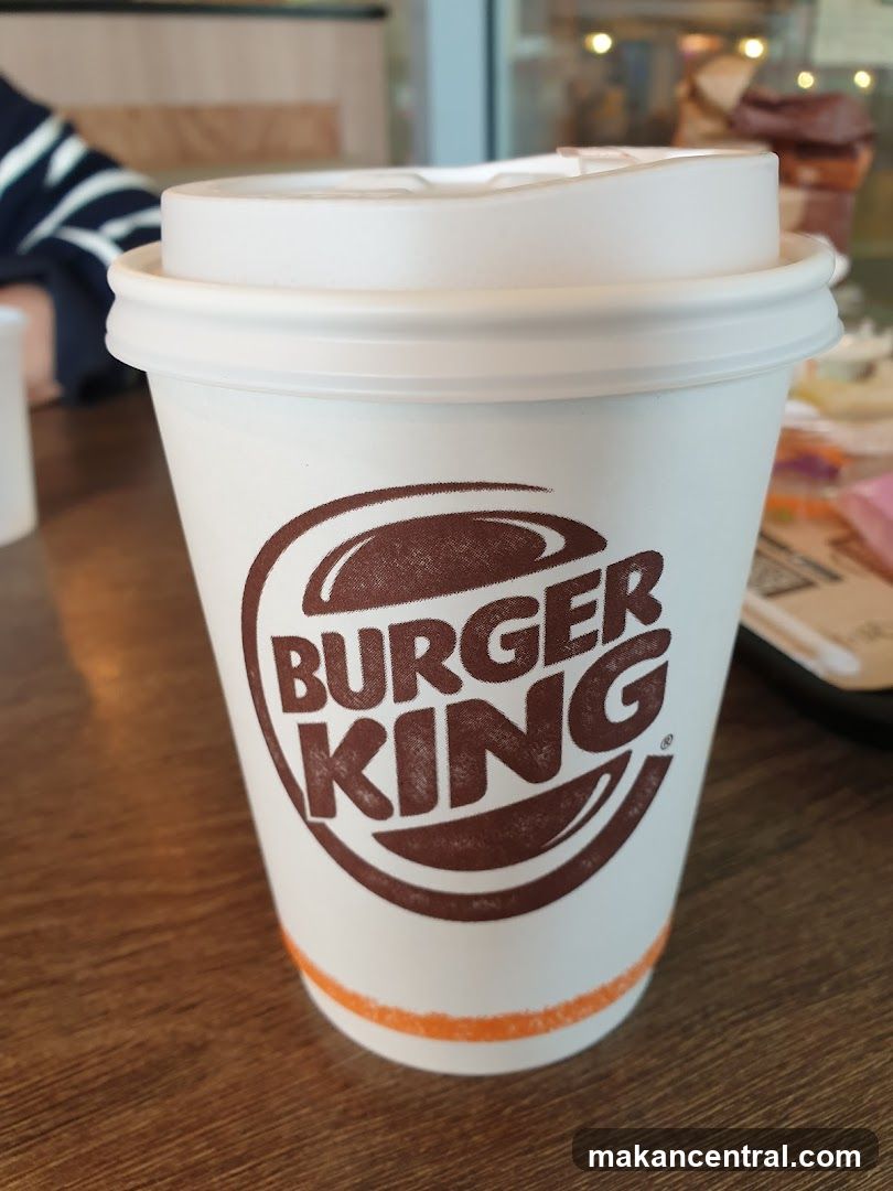 Burger King Coffee Cup