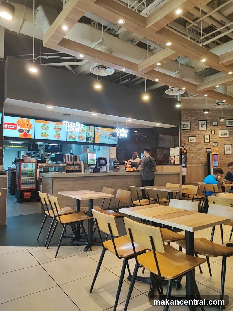 Fast Food Restaurant Interior