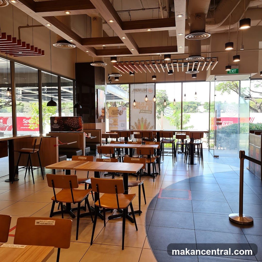 Burger King Interior