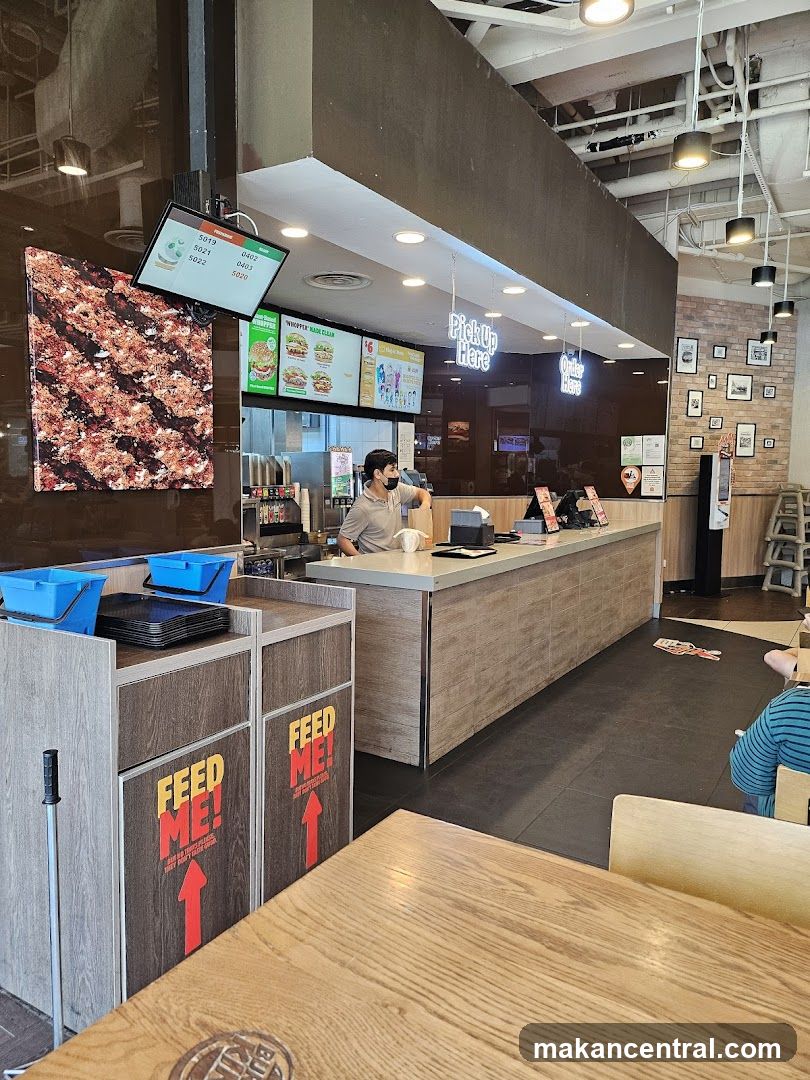 Burger King Interior