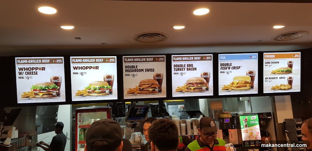 Burger King Menu