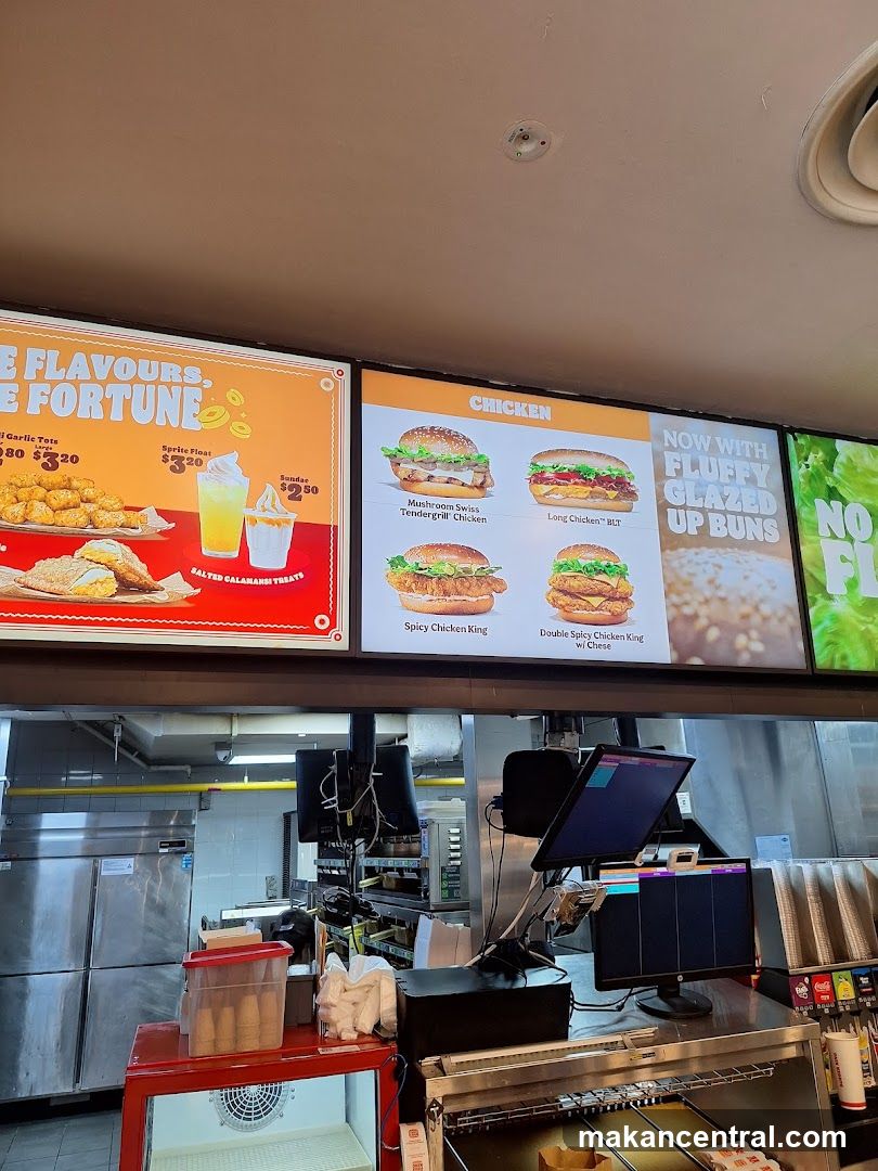 Fast Food Menu Displays