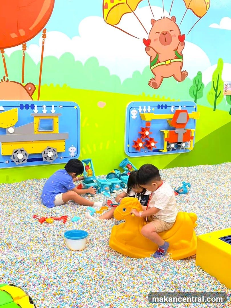 Children Playing in Ball Pit