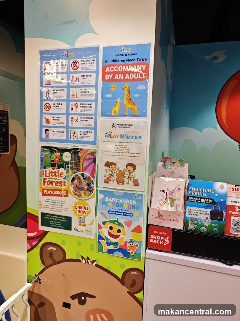 Promotional posters and signs