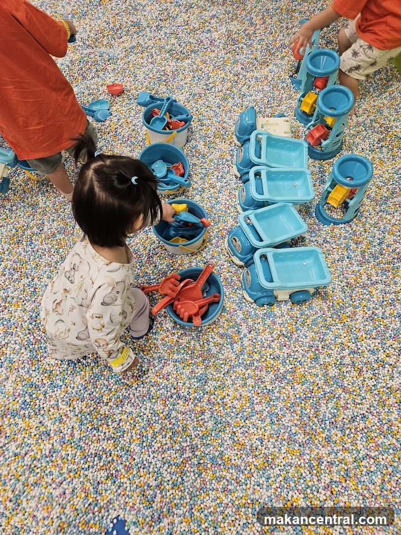 Children Playing in Ball Pit