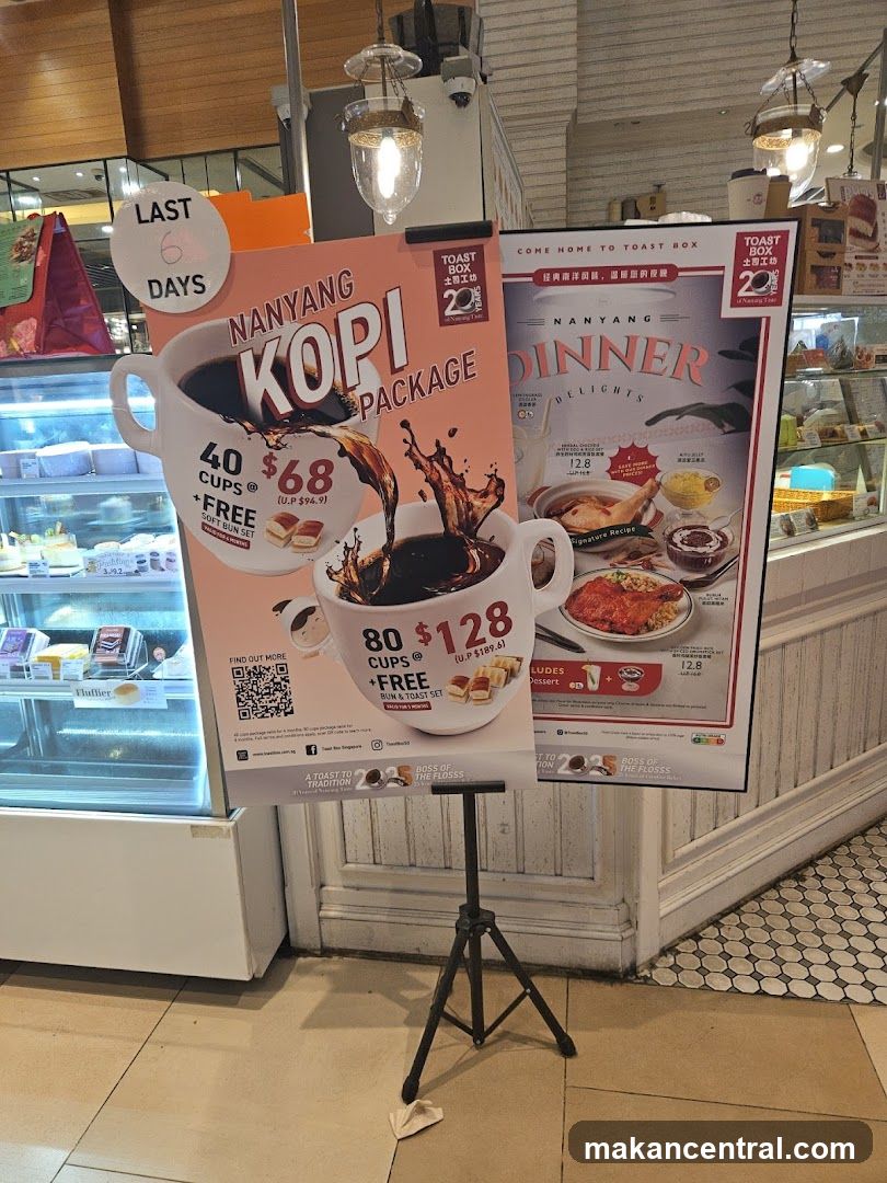 Toast Box promotional posters