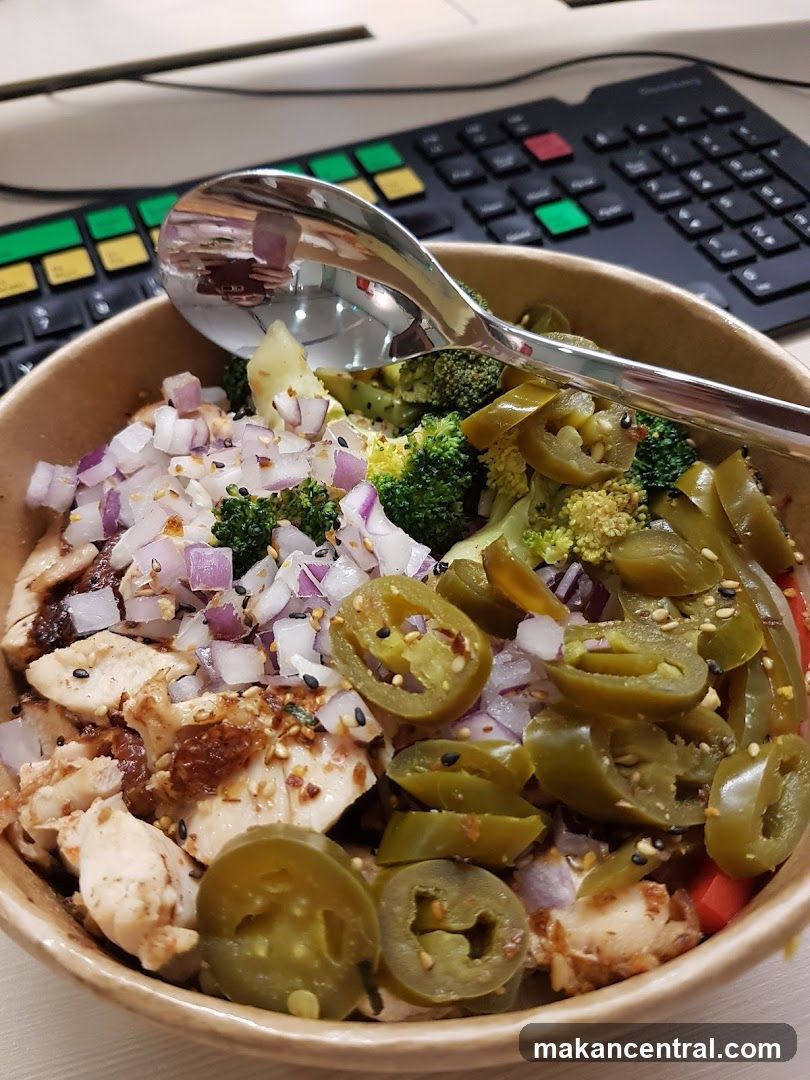 Chicken and Vegetable Bowl