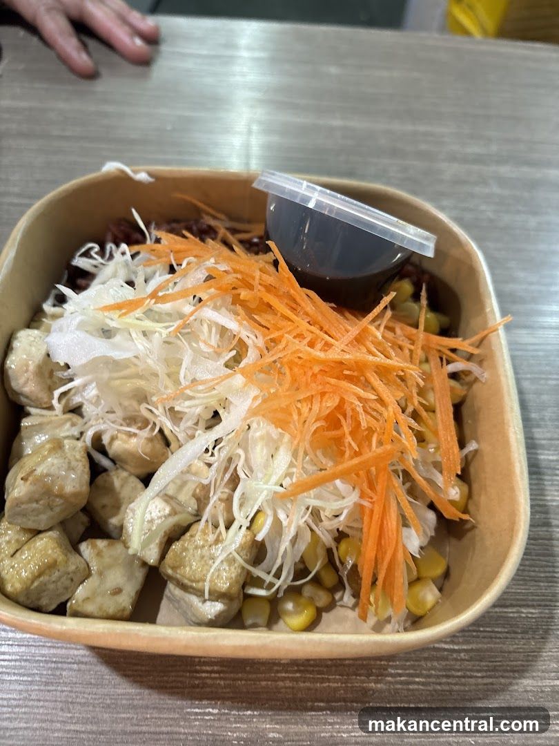Tofu and Vegetable Bowl