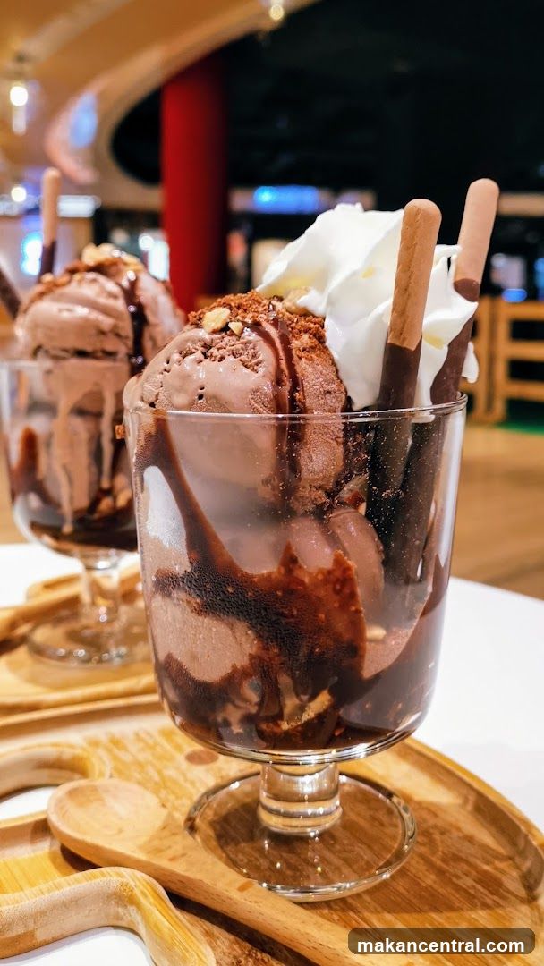 Chocolate Ice Cream Sundae