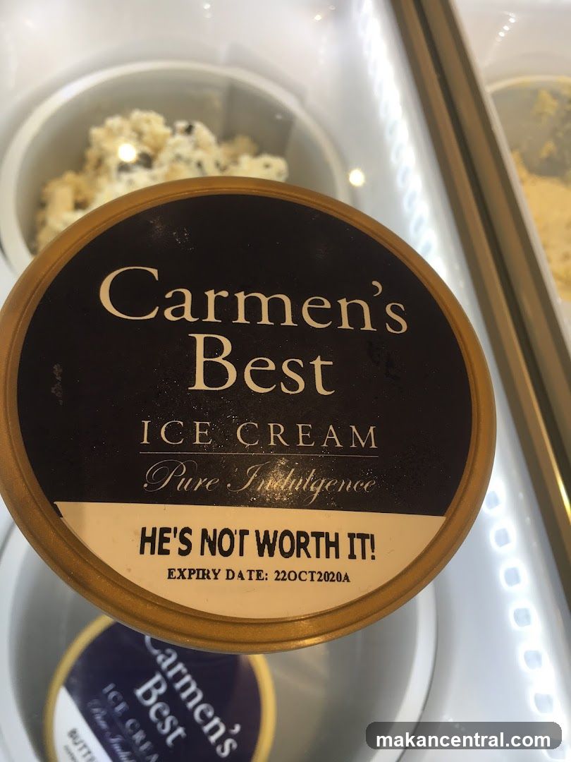 Carmen's Best Ice Cream Container