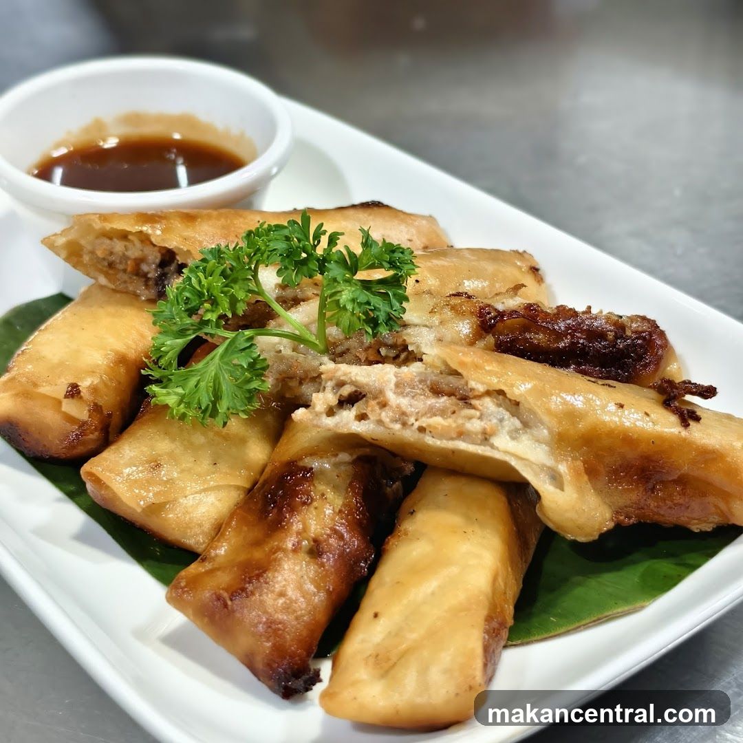 Spring Rolls with Dipping Sauce