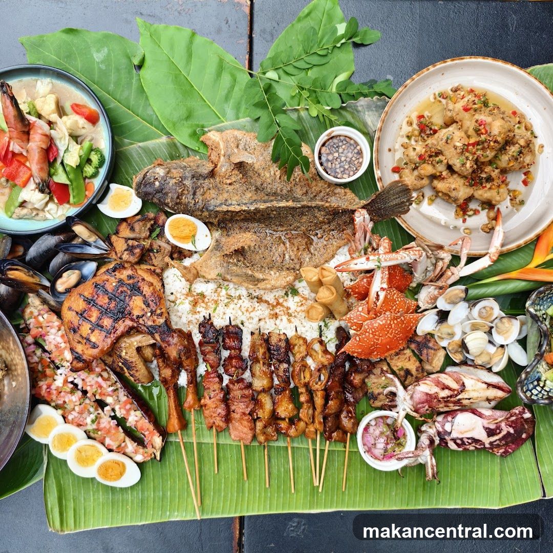 Seafood and Grilled Meats Platter