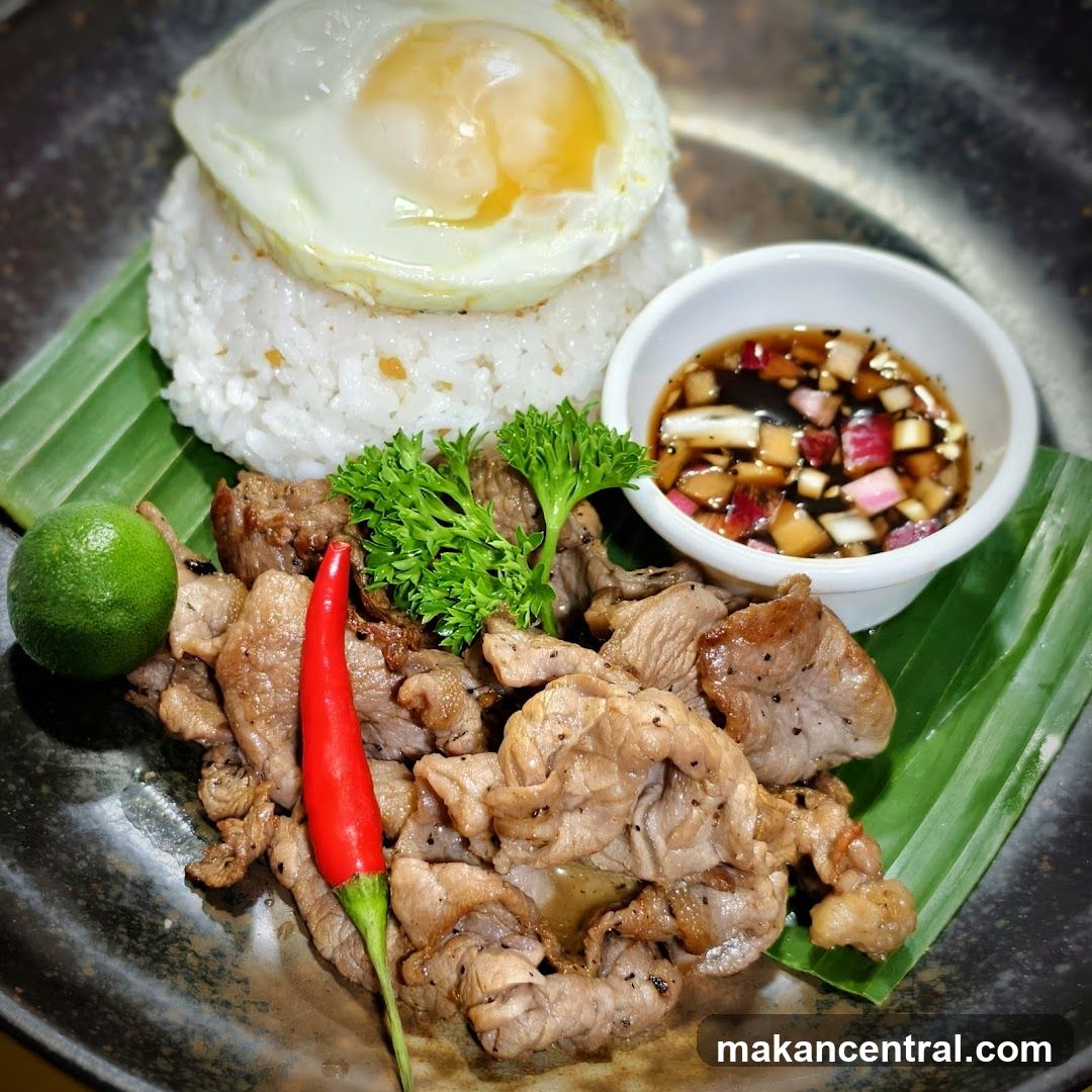 Beef Tapa with Egg and Rice