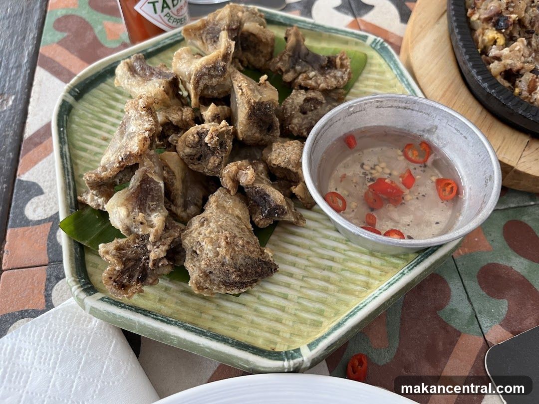 Fried Pork Belly with Dipping Sauce