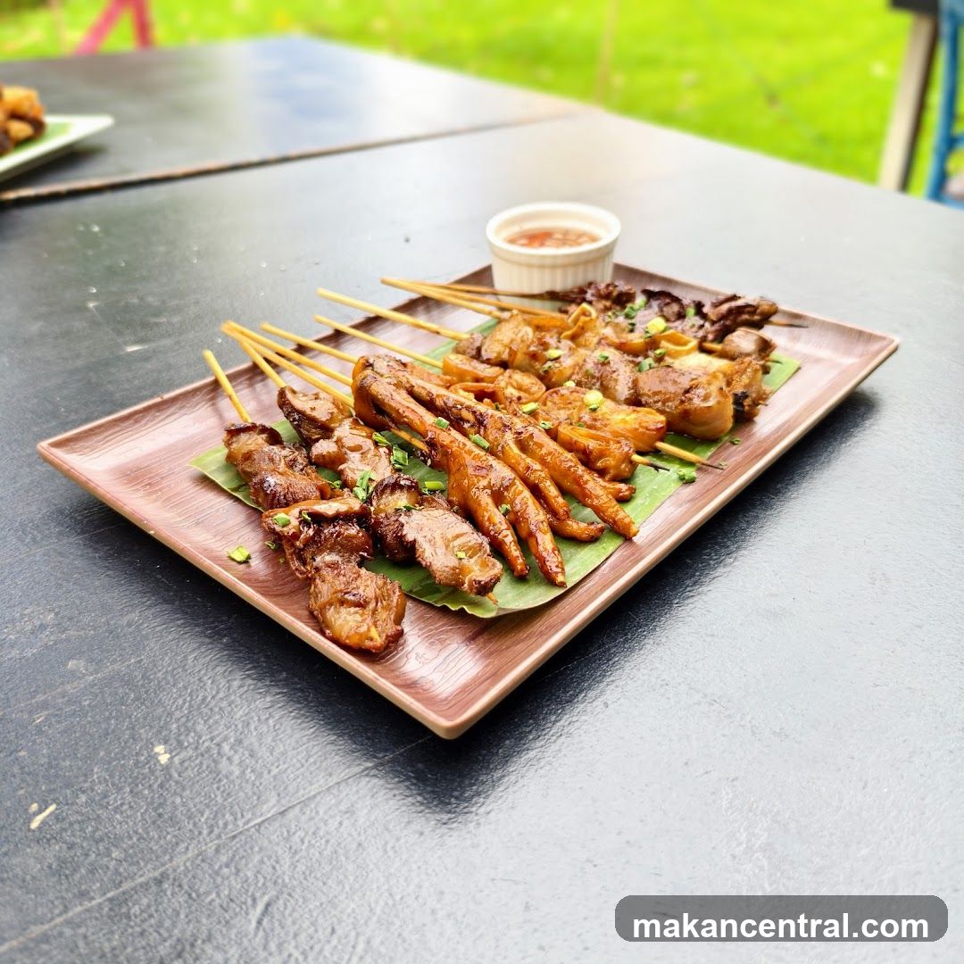 Assorted Skewers with Dipping Sauce