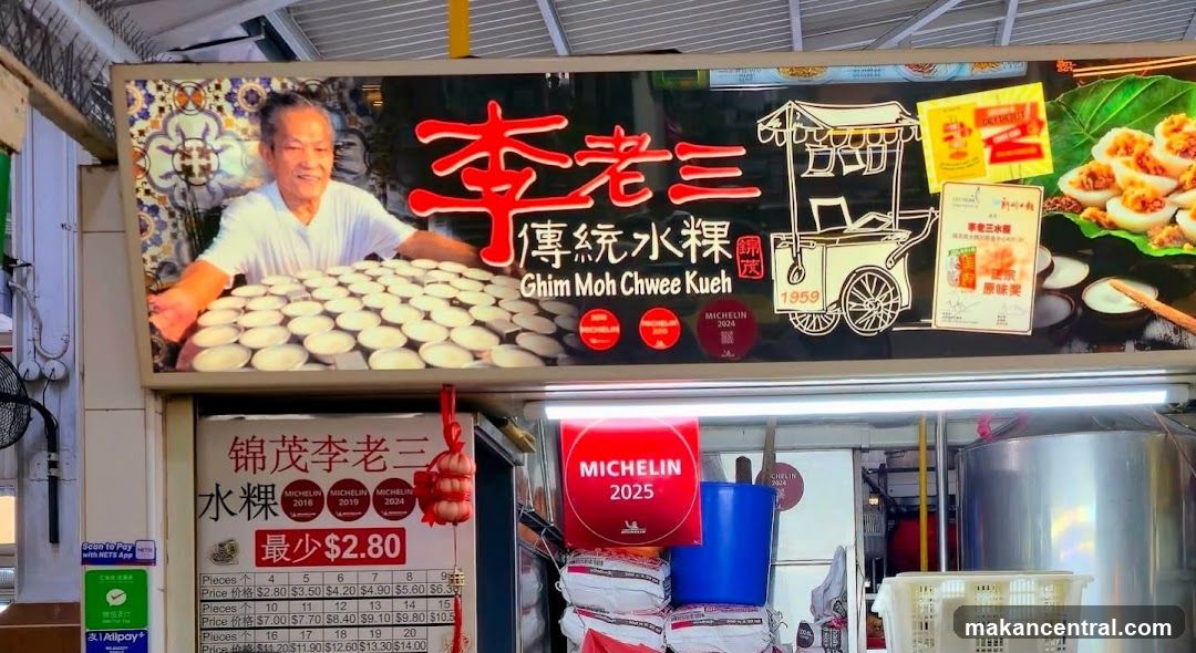 Ghim Moh Chwee Kueh Stall Sign