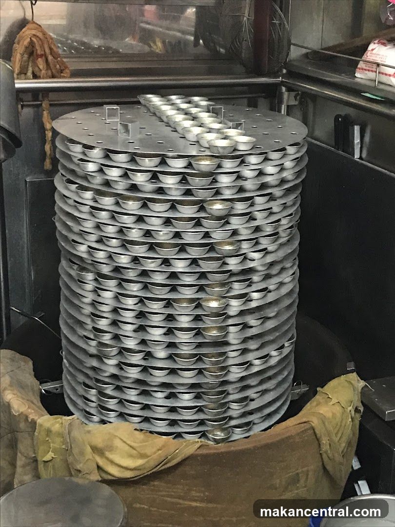 Stacked Food Containers