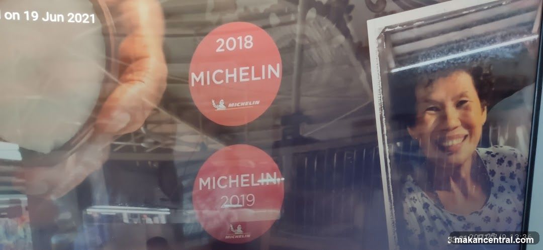 Michelin Awards Display