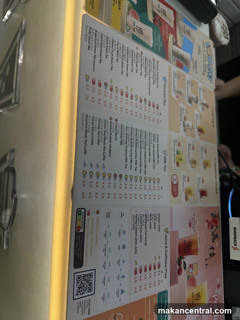 KOI The Menu