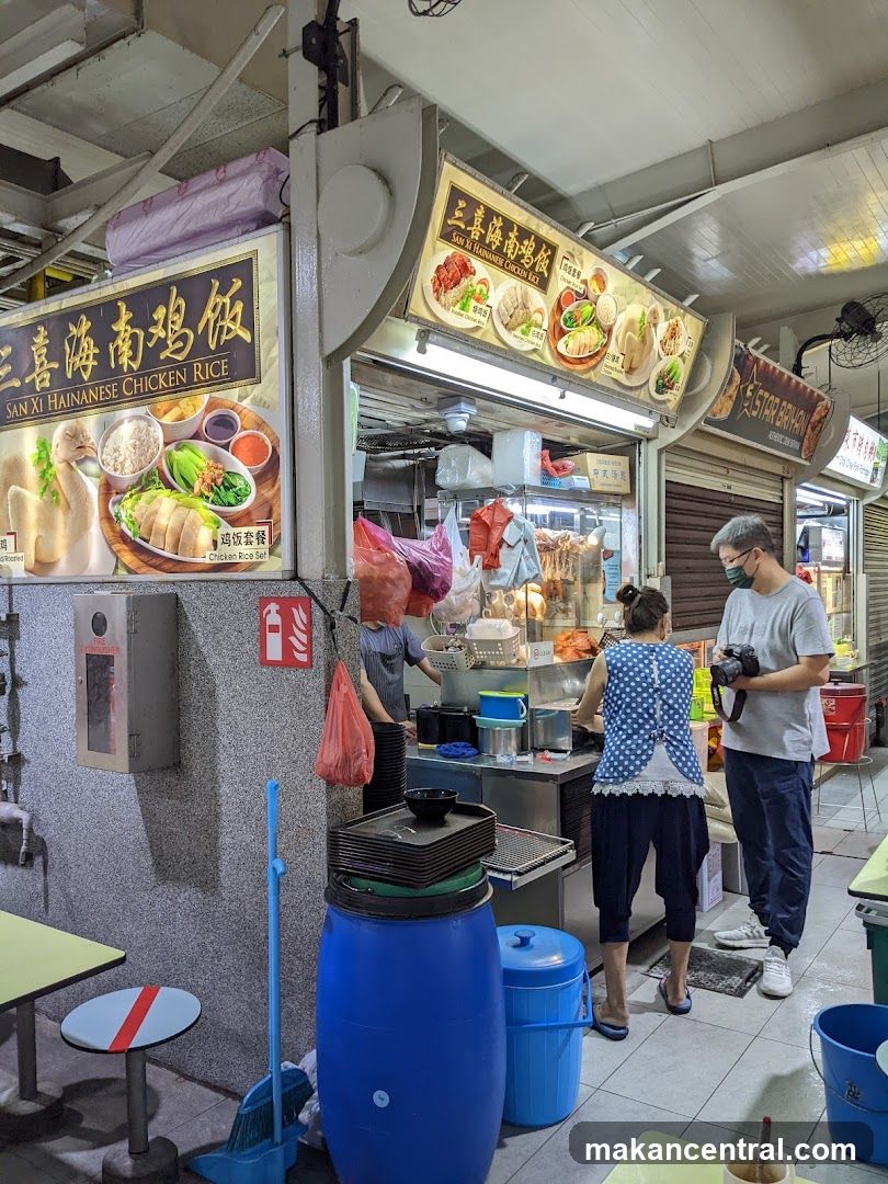 Hainanese Chicken Rice Stall