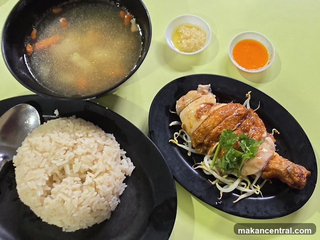 Hainanese Chicken Rice