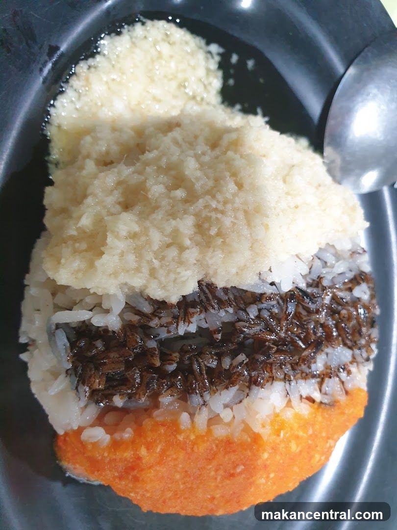 Layered Rice Dish
