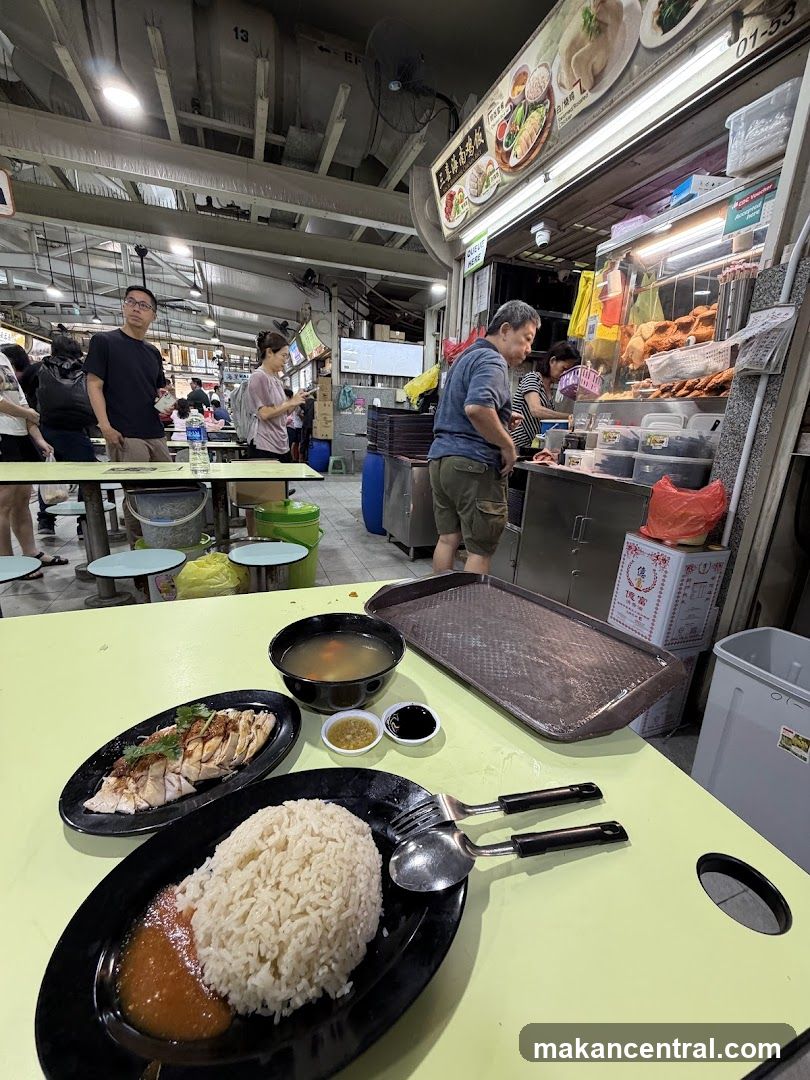 Hainanese Chicken Rice Stall
