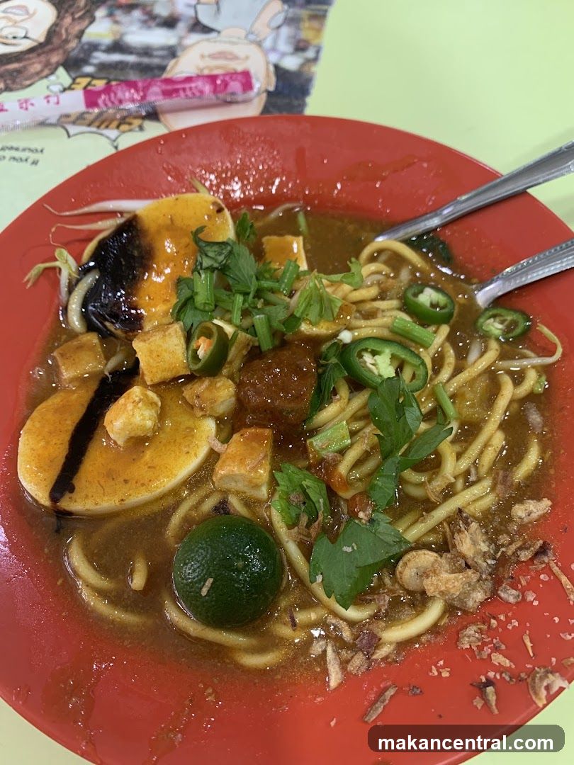 Noodles with Egg and Lime