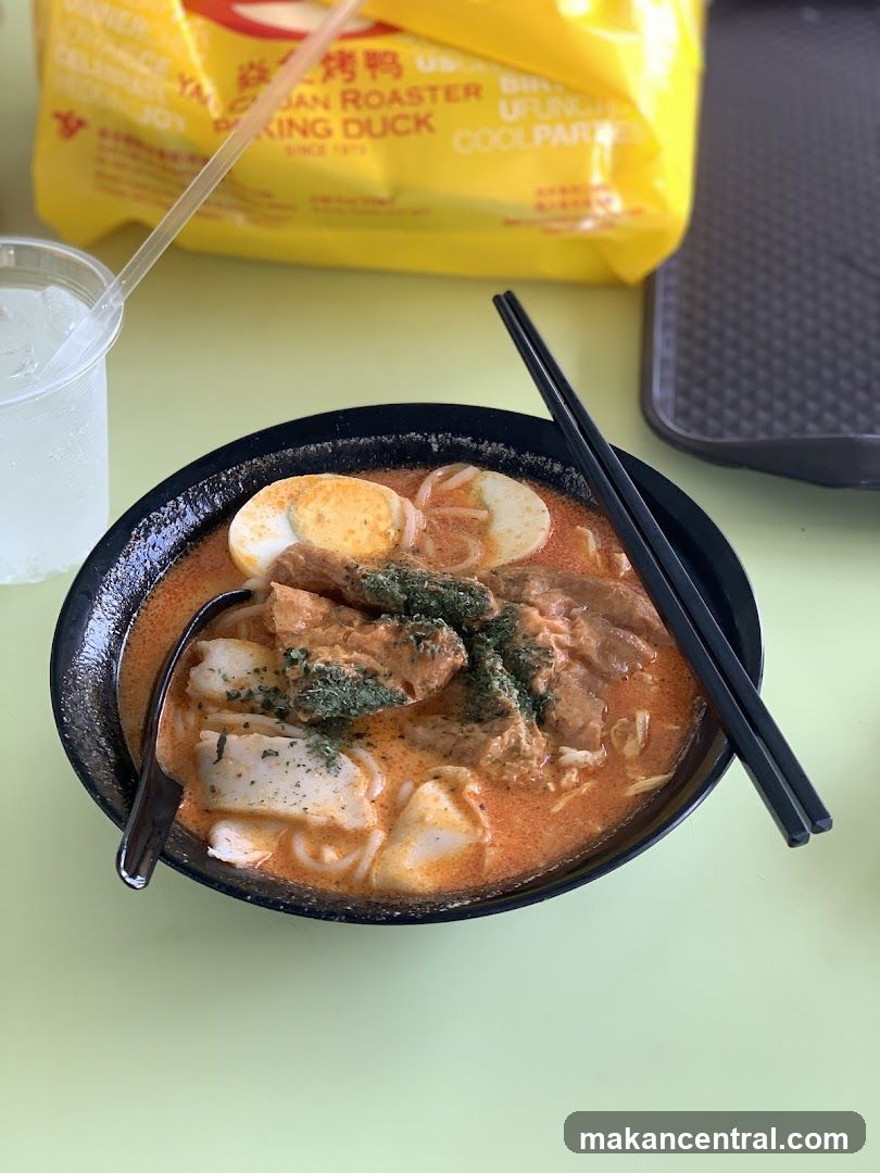 Laksa with Duck
