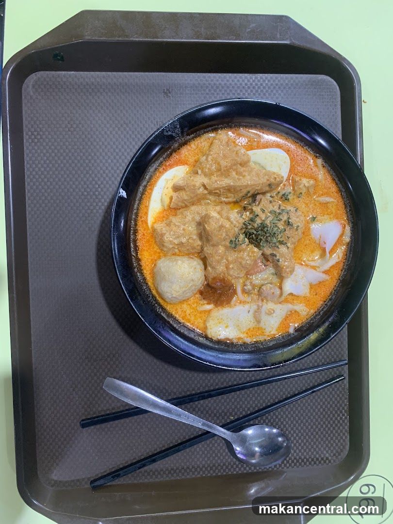 Laksa with Egg and Tofu