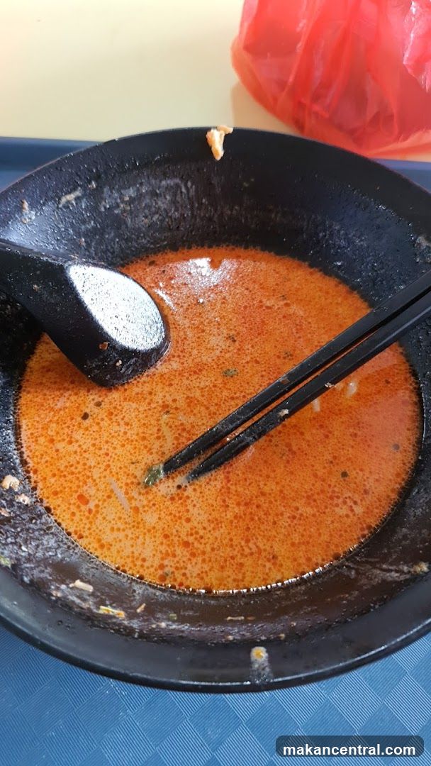 Partially Eaten Bowl of Noodles
