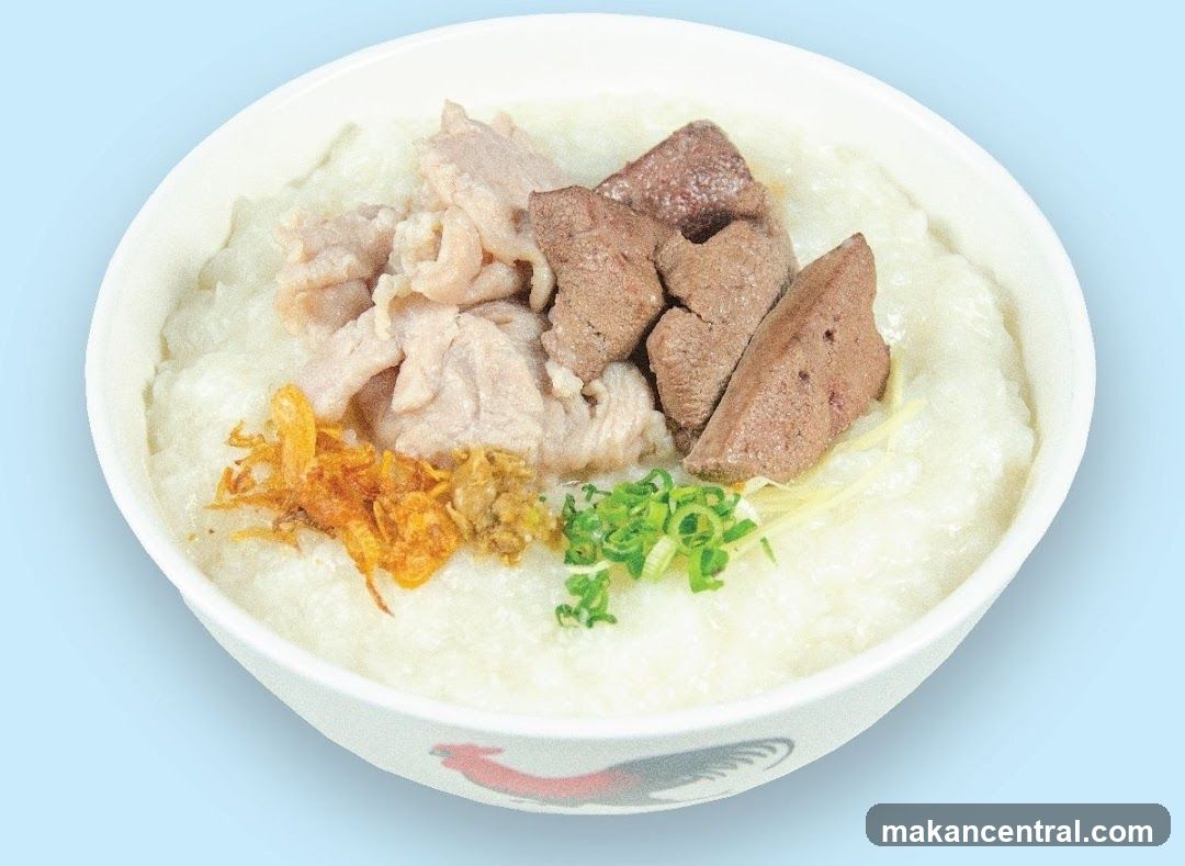 Congee with Pork and Liver