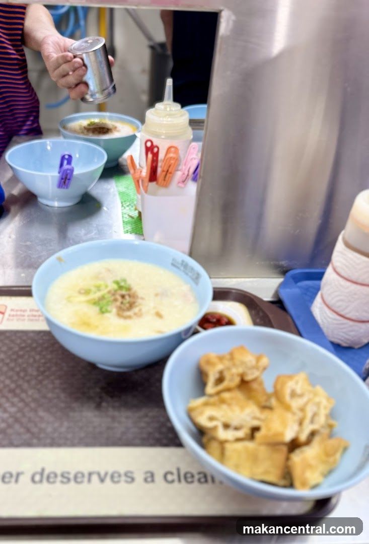 Congee and Fried Dough Sticks