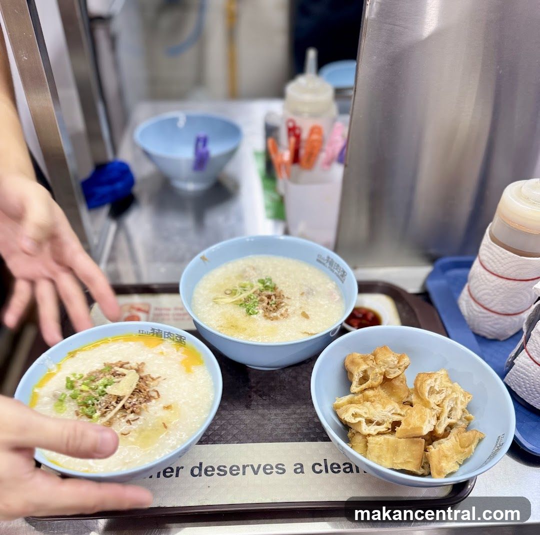 Congee and Fried Dough Sticks